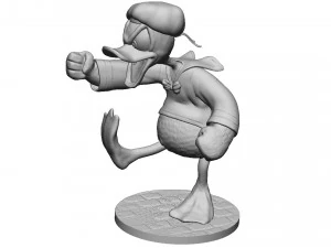 Daisy and Donald duck stl 3D Print Model