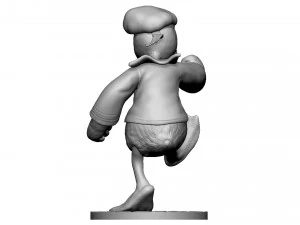 Daisy and Donald duck stl 3D Print Model