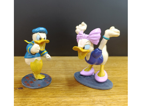 Daisy and Donald duck stl 3D-Druckmodell