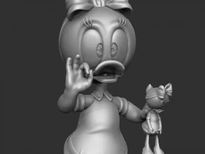 Webby Vanderquack stl 3d printable 3D Print Model