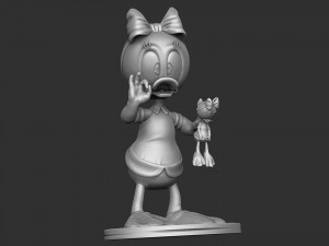 Webby Vanderquack stl 3d printable Modelo de Impressão 3D