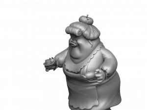 Mrs Bentina Beakley stl 3d printable 3D Принт Модель
