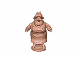 Mrs Bentina Beakley stl 3d printable 3D Принт Модель