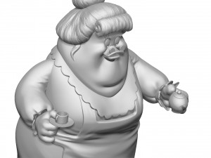 Mrs Bentina Beakley stl 3d printable 3D Принт Модель