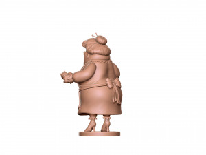 Mrs Bentina Beakley stl 3d printable 3D Принт Модель