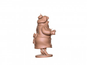 Mrs Bentina Beakley stl 3d printable 3D Принт Модель