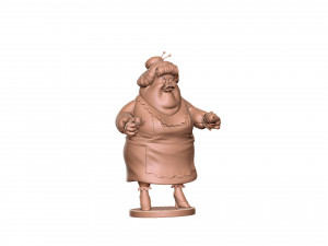 Mrs Bentina Beakley stl 3d printable 3D Принт Модель