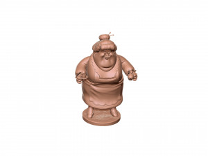 Mrs Bentina Beakley stl 3d printable 3D Принт Модель