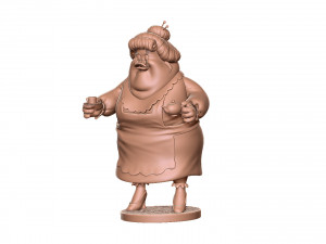 Mrs Bentina Beakley stl 3d printable 3D Принт Модель
