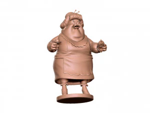 Mrs Bentina Beakley stl 3d printable 3D Print Model