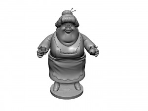 Mrs Bentina Beakley stl 3d printable 3D Принт Модель