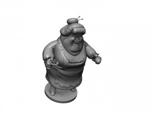 Mrs Bentina Beakley stl 3d printable 3D Принт Модель