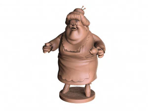 Mrs Bentina Beakley stl 3d printable 3D Print Model