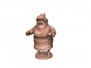 Mrs Bentina Beakley stl 3d printable 3D Принт Модель