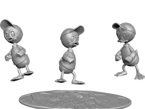 Huey Dewey and Louie stl 3d printable 3D Print Model