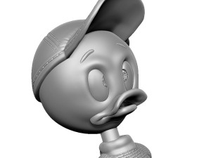 Huey Dewey and Louie stl 3d printable Model Cetak 3D