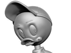Huey Dewey and Louie stl 3d printable Model Cetak 3D