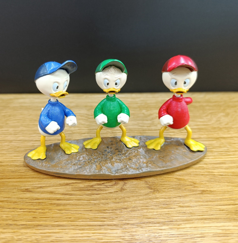 Huey Dewey and Louie stl 3d printable Model Cetak 3D .c4d .max .obj .3ds .fbx .stl .blend 