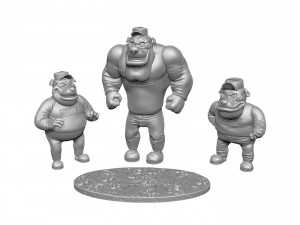 Beagle Boys STL 3d printable 3D 打印模型