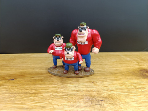 Beagle Boys STL 3d printable 3D 打印模型