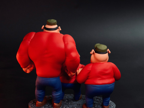 Beagle Boys STL 3d printable 3D 打印模型