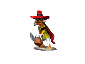 NEGADUCK FOR 3D PRINT STL 3D-Druckmodell
