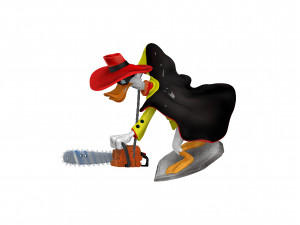 NEGADUCK FOR 3D PRINT STL 3D-Druckmodell