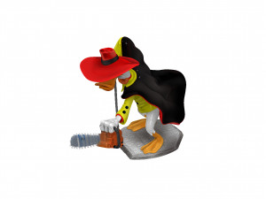 NEGADUCK FOR 3D PRINT STL 3D-Druckmodell