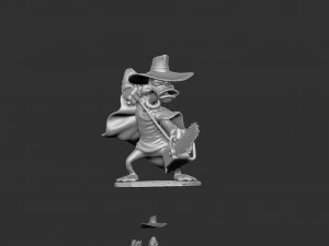NEGADUCK FOR 3D PRINT STL 3D Print Model
