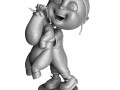 AGNES GRU DESPICBLE ME FOR 3D PRINT 2 0PTIONS 3D Baskı Modeli