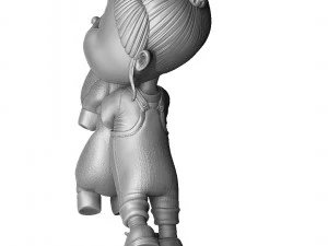 AGNES GRU DESPICBLE ME FOR 3D PRINT 2 0PTIONS 3D Print Model