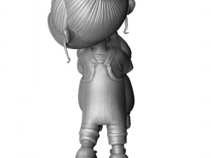 AGNES GRU DESPICBLE ME FOR 3D PRINT 2 0PTIONS 3D Print Model