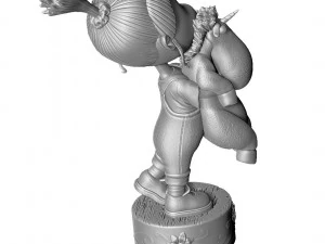 AGNES GRU DESPICBLE ME FOR 3D PRINT 2 0PTIONS 3D Print Model