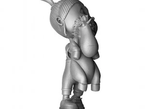 AGNES GRU DESPICBLE ME FOR 3D PRINT 2 0PTIONS 3D Print Model