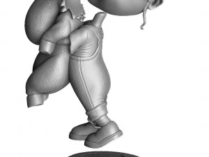 AGNES GRU DESPICBLE ME FOR 3D PRINT 2 0PTIONS 3D Print Model
