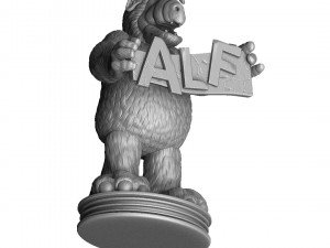 ALF Alien Life Form ASSEMBLE FOR 3D PRINT STL TWO OPTIONS Modèles 3D en vedette