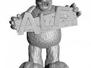 ALF Alien Life Form ASSEMBLE FOR 3D PRINT STL TWO OPTIONS Modèles 3D en vedette