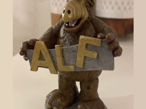 ALF Alien Life Form ASSEMBLE FOR 3D PRINT STL TWO OPTIONS Modèles 3D en vedette