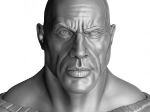 BLACK ADAM ASSEMBLE FOR 3D PRINT STL Modello di stampa 3D