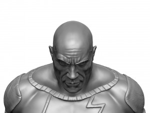 BLACK ADAM ASSEMBLE FOR 3D PRINT STL Modello di stampa 3D