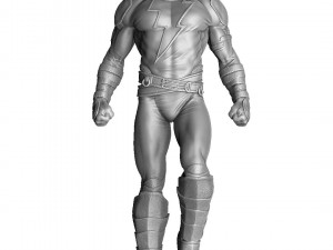 BLACK ADAM ASSEMBLE FOR 3D PRINT STL Modello di stampa 3D