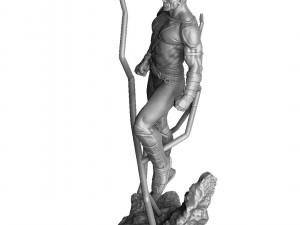 BLACK ADAM ASSEMBLE FOR 3D PRINT STL Modello di stampa 3D