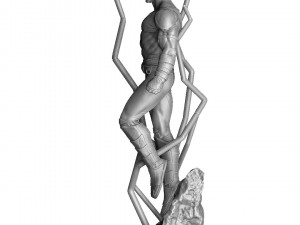 BLACK ADAM ASSEMBLE FOR 3D PRINT STL Modello di stampa 3D