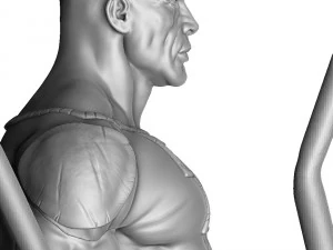 BLACK ADAM ASSEMBLE FOR 3D PRINT STL 3D Print Model