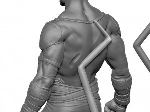 BLACK ADAM ASSEMBLE FOR 3D PRINT STL Modello di stampa 3D