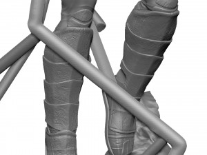 BLACK ADAM ASSEMBLE FOR 3D PRINT STL Modello di stampa 3D