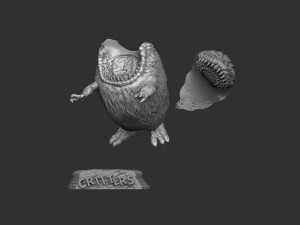CRITTERS 2 options FOR 3D PRINT STL 3D Print Model