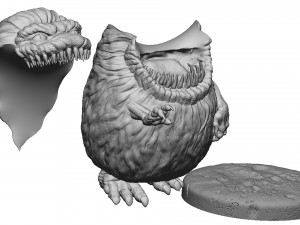 CRITTERS 2 options FOR 3D PRINT STL 3D Print Model