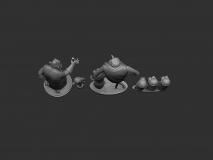 SET DESPICABLE ME FOR 3D PRINT STL 3D Модель