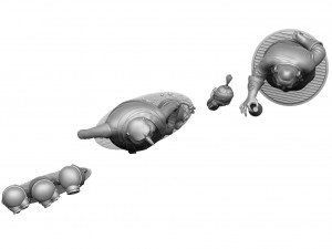 SET DESPICABLE ME FOR 3D PRINT STL 3D Модель